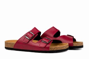 Ahinsa Barefoot Sandalen Heren Bordeaux | RUQ305TG