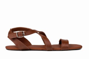 Ahinsa Hava Barefoot Sandalen Dames Bruin | OUN123XW