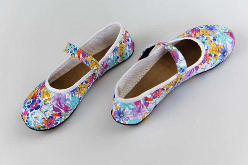 Ahinsa Ananda Floral Barefoot Ballerina Dames Gekleurd | PKL4866AH