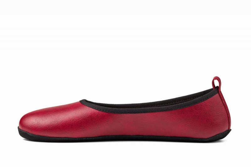 Ahinsa Ananda Narrow Barefoot Ballerina Dames Bordeaux | LBY7239LU