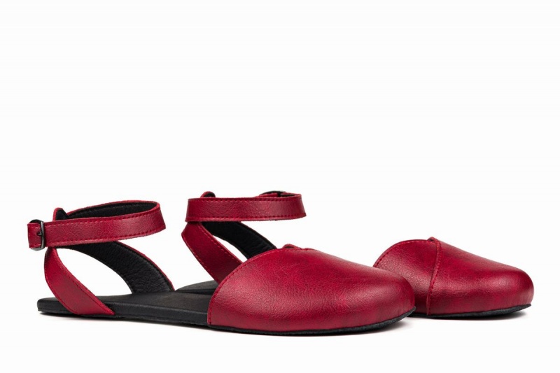 Ahinsa Barefoot Ballerina Dames Bordeaux | KCS497XM