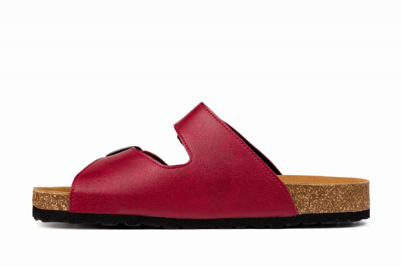 Ahinsa Barefoot Sandalen Heren Bordeaux | RUQ305TG