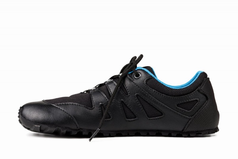 Ahinsa Chitra Trek&trail Barefoot Hardloopschoenen Heren Blauw Zwart | PIR8382BS