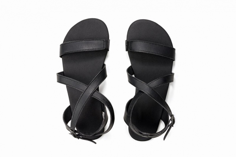 Ahinsa Hava Barefoot Sandalen Dames Zwart | NWN3137CQ