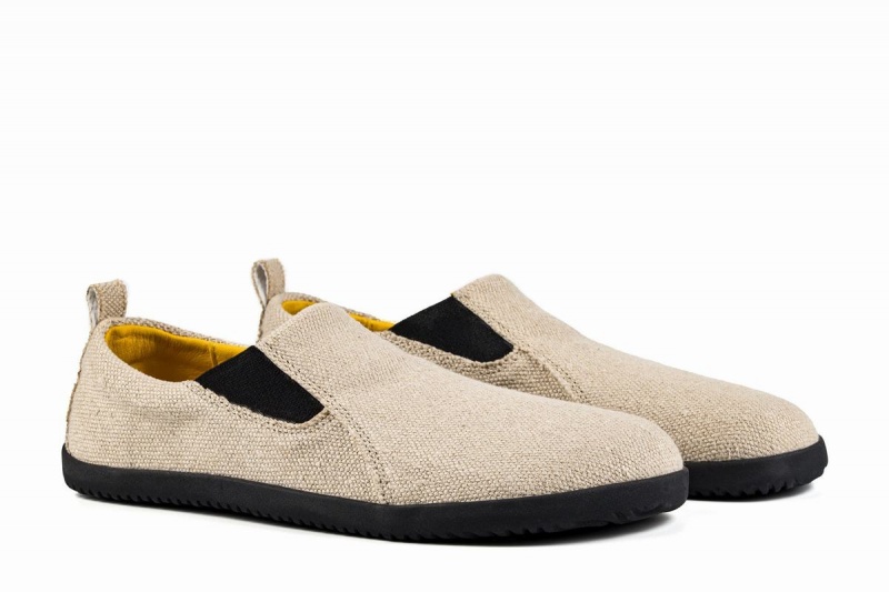 Ahinsa Hemp Barefoot Slip On Sneakers Dames Beige | GGE645ED