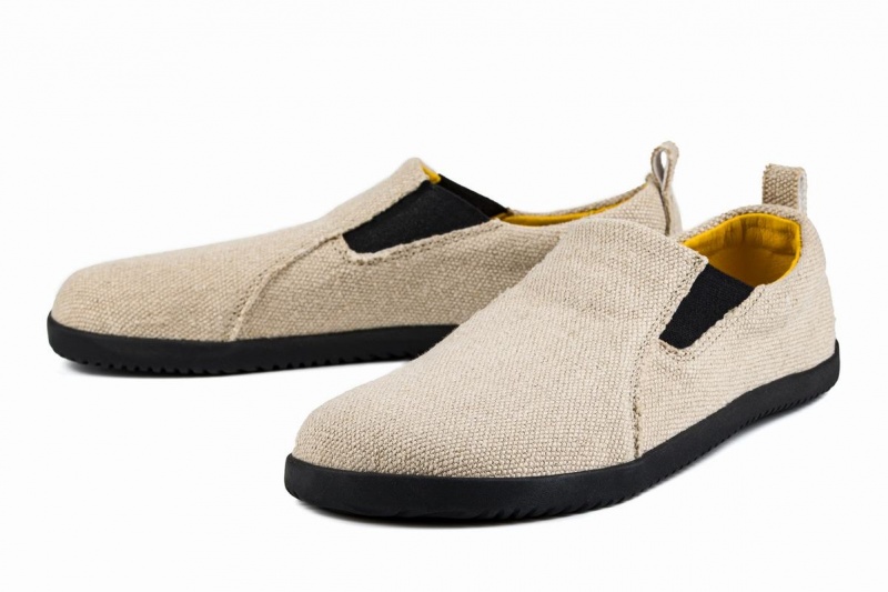 Ahinsa Hemp Barefoot Slip On Sneakers Dames Beige | GGE645ED