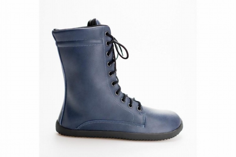 Ahinsa Jaya Barefoot Winterschoenen Heren Blauw | UDS7666LM