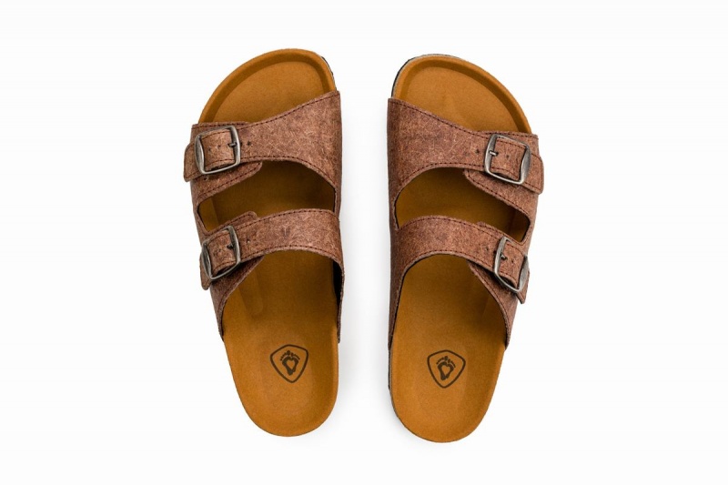 Ahinsa Malai Barefoot Sandalen Heren Bruin | AGA912GE