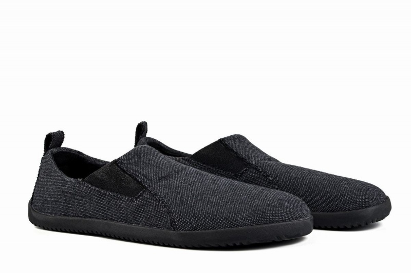 Ahinsa Recycled Barefoot Slip On Sneakers Heren Donkergrijs | JWZ9636KH