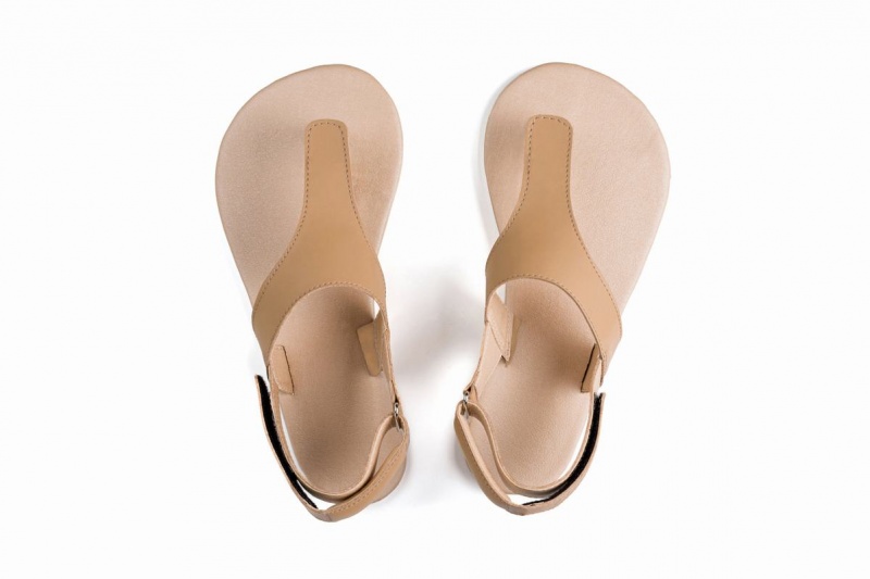 Ahinsa Simple Barefoot Sandalen Heren Beige | CCW8825FJ