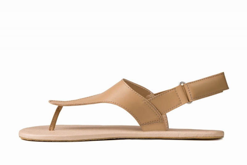 Ahinsa Simple Barefoot Sandalen Heren Beige | CCW8825FJ