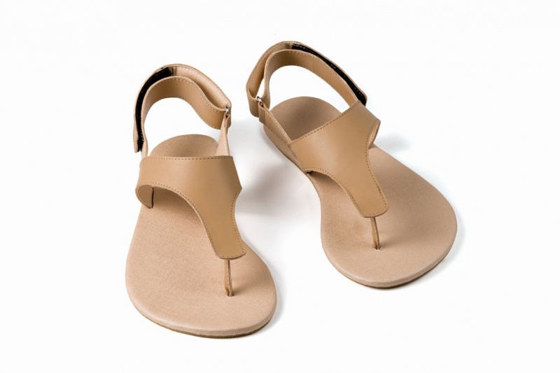 Ahinsa Simple Barefoot Sandalen Heren Beige | CCW8825FJ