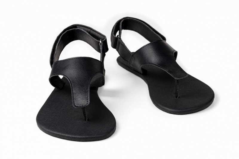 Ahinsa Simple Barefoot Sandalen Heren Zwart | NCM6529BV