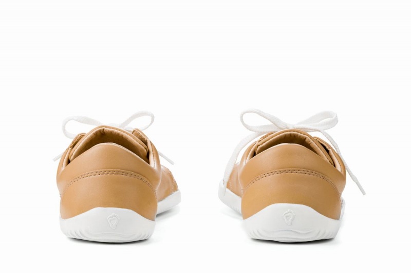 Ahinsa Vida Barefoot Sneakers Heren Beige | ZVU3984QO