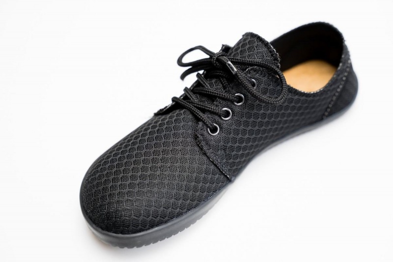 Ahinsa Zone Barefoot Sneakers Heren Zwart | UWY415KM