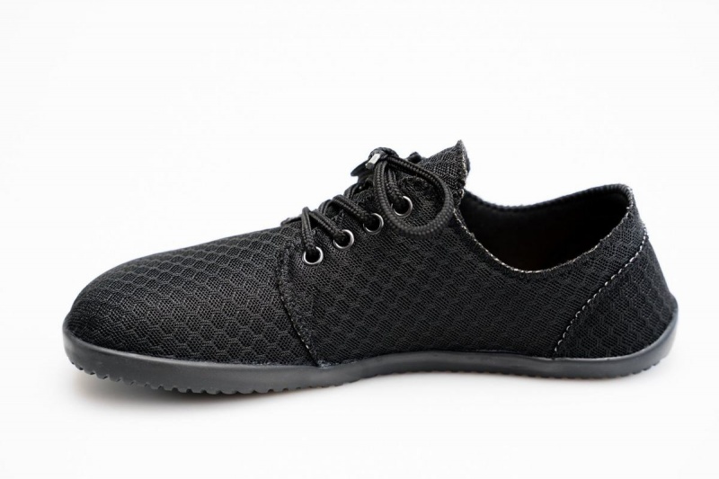 Ahinsa Zone Barefoot Sneakers Heren Zwart | UWY415KM