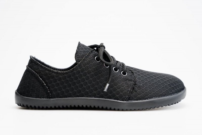 Ahinsa Zone Barefoot Sneakers Heren Zwart | UWY415KM